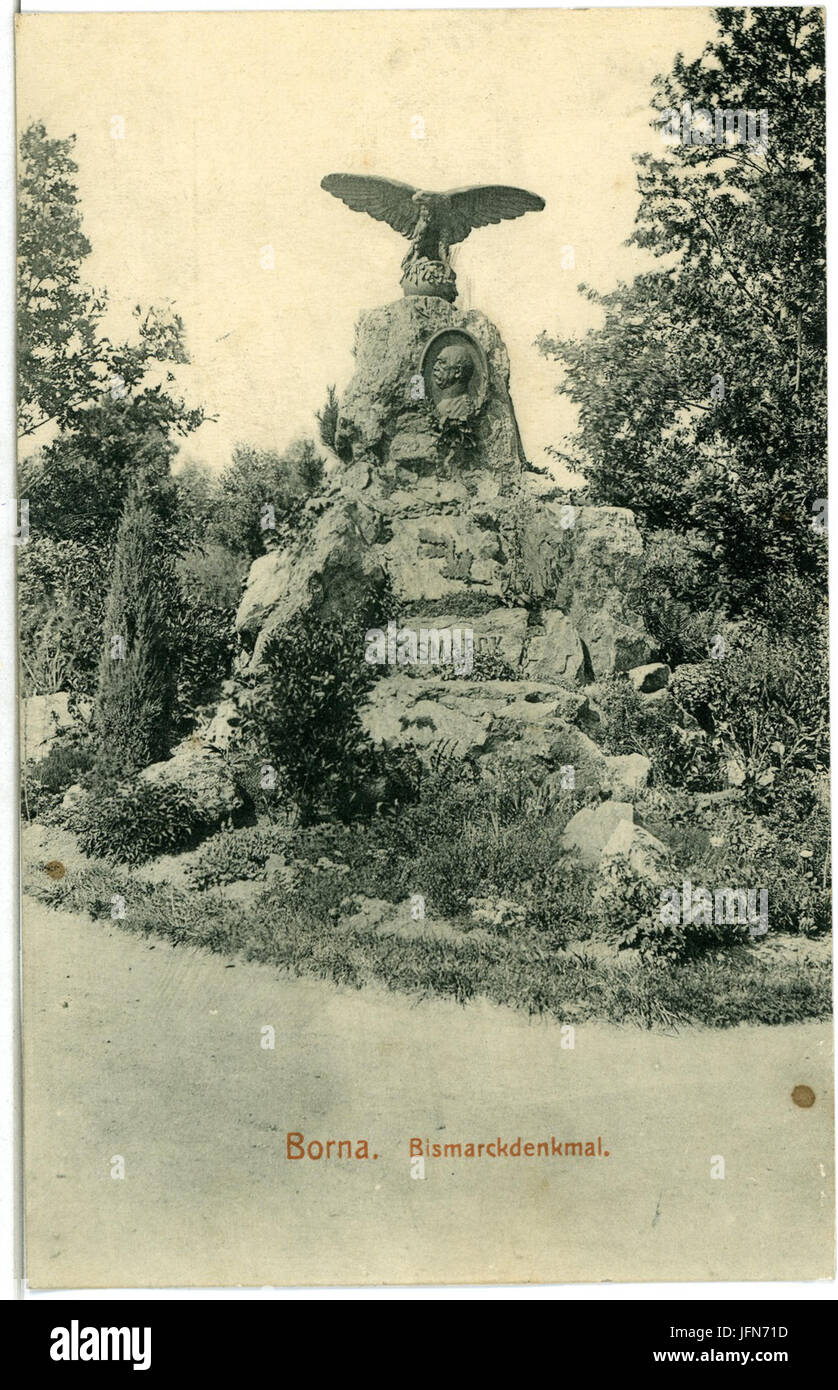 03573-Borna-1903-Bismarckdenkmal-Brück & Sohn Kunstverlag Foto Stock