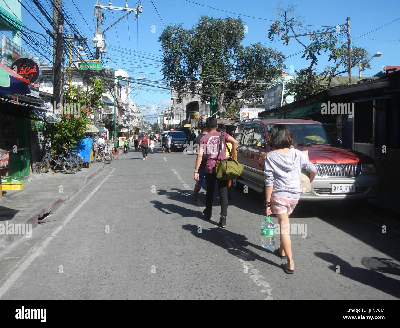 0551jfComembo J. P. Rizal Extension Benigno Ninoy Aquino S. High School Makati Cityfvf 13 Foto Stock
