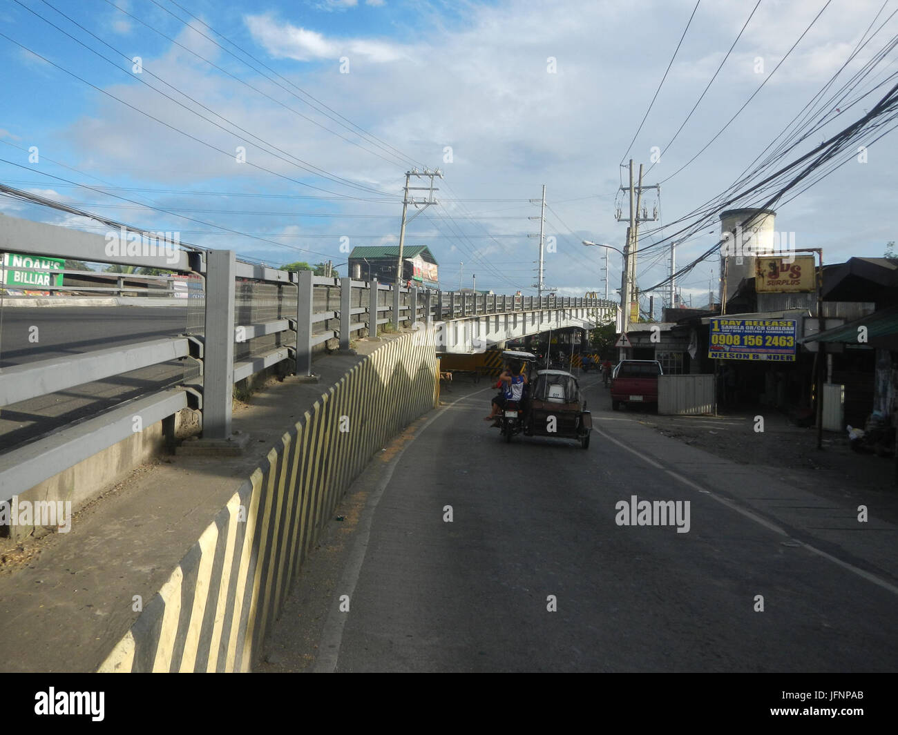 01263jfBocaue Bulacan cavalcavia BiơB1ang 5nd MacArthur Highwayfvf Foto Stock