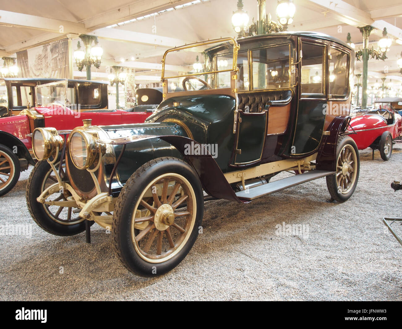 1912 Delaunay-belleville chauffeur Coupé HB6, 6 cilindri, 21hp, 4423cm3, 70kmh, foto 2 Foto Stock