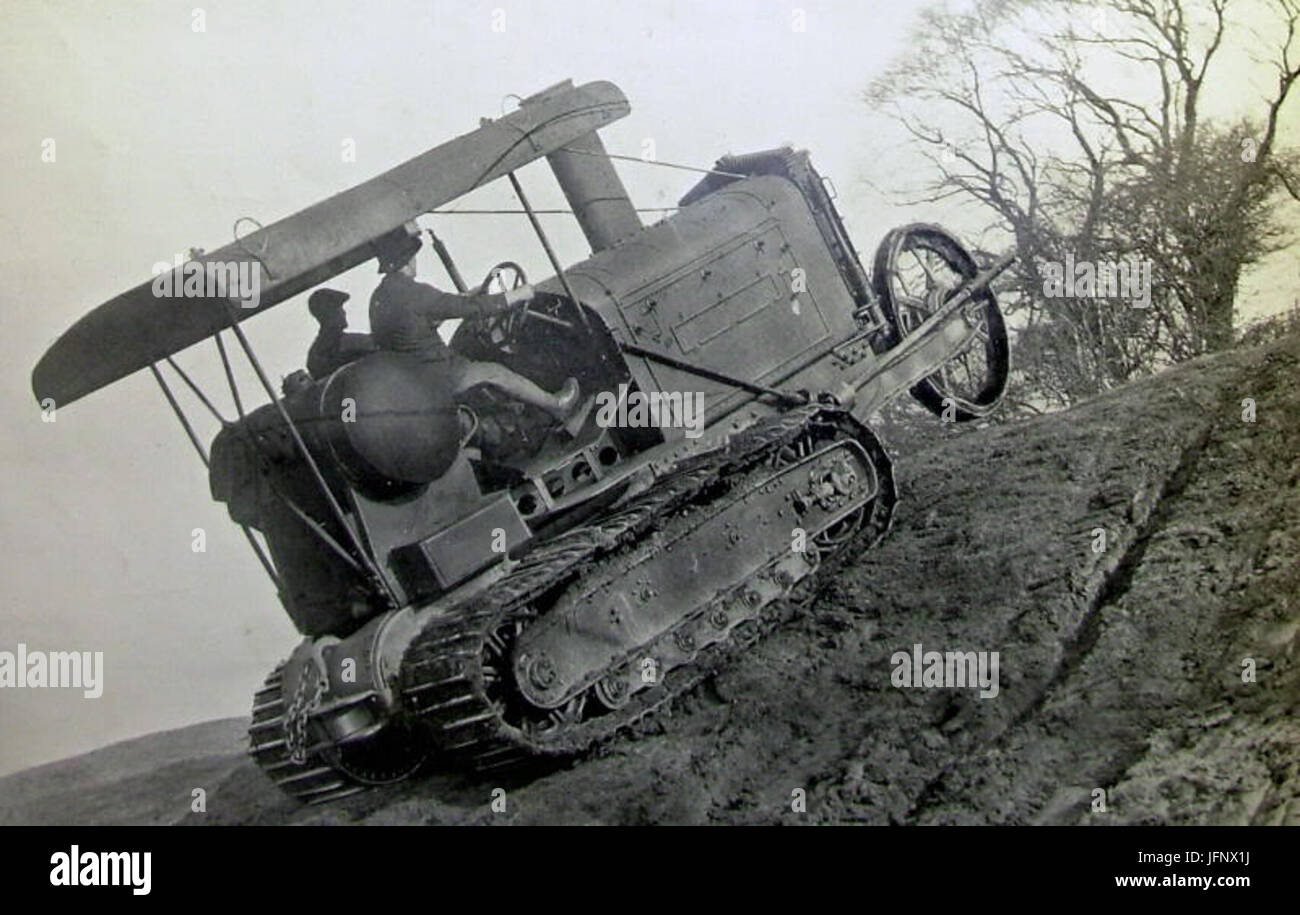 1916 Clayton 26 Shuttleworth trattore 03 Foto Stock