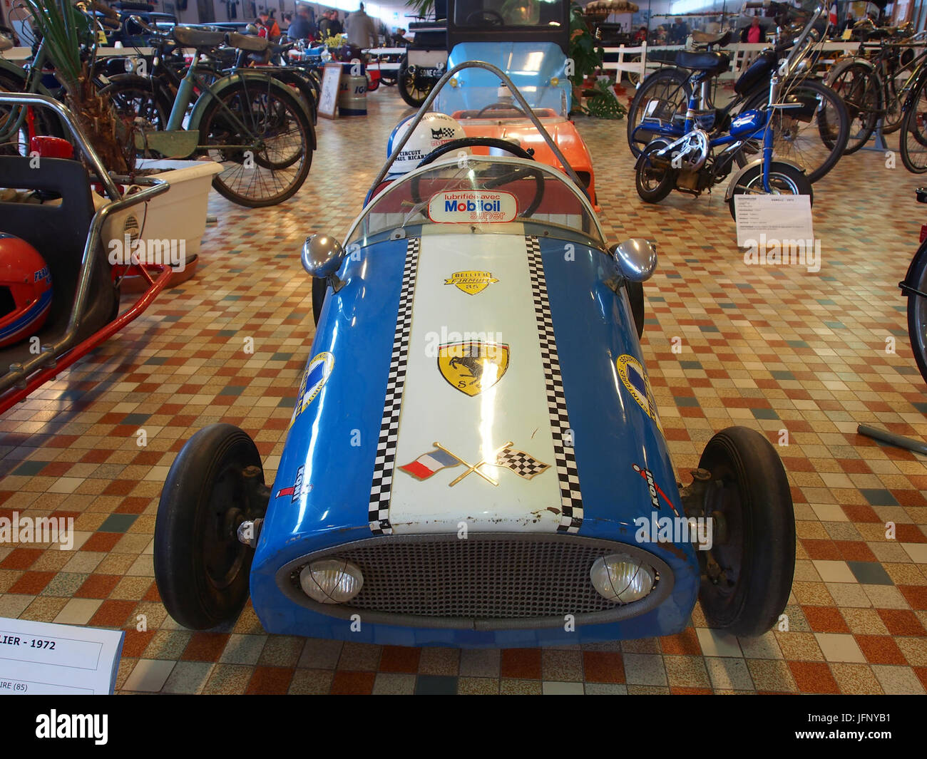 1972 Bellier Formule 85 presso il Musée Automobile de Vendée pic-2 Foto Stock