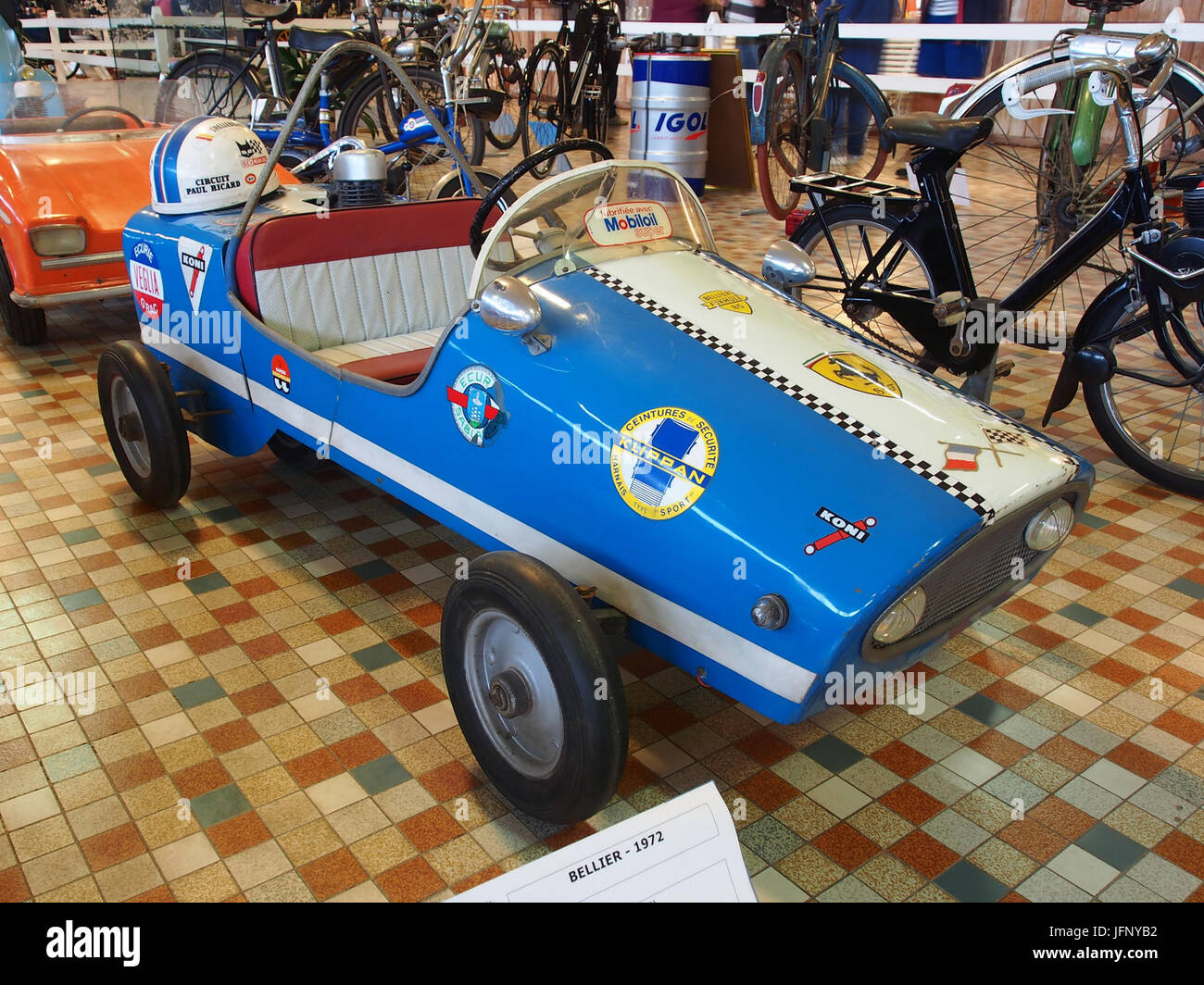1972 Bellier Formule 85 presso il Musée Automobile de Vendée pic-3 Foto Stock