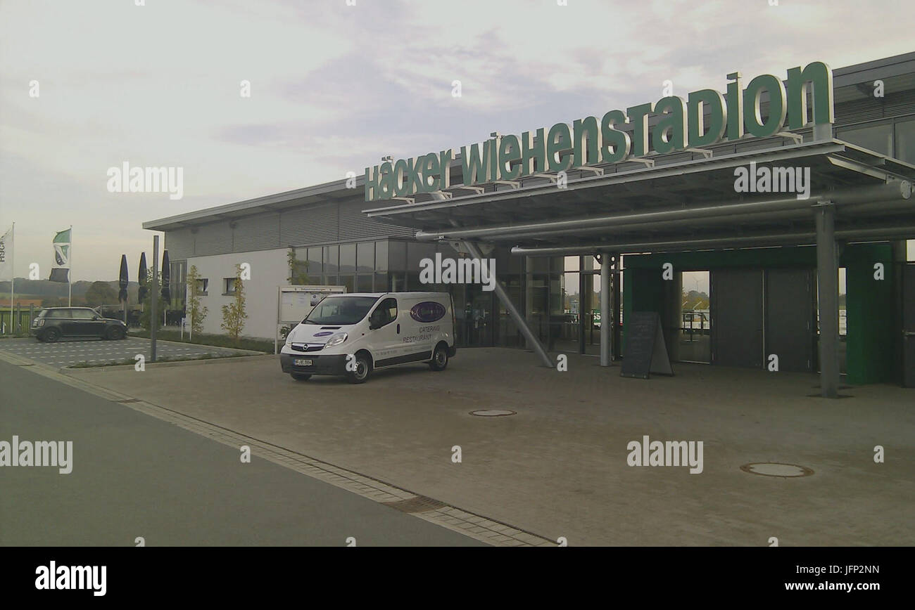 2011-10- Rödinghausen. Häcker Wiehenstadion Foto Stock