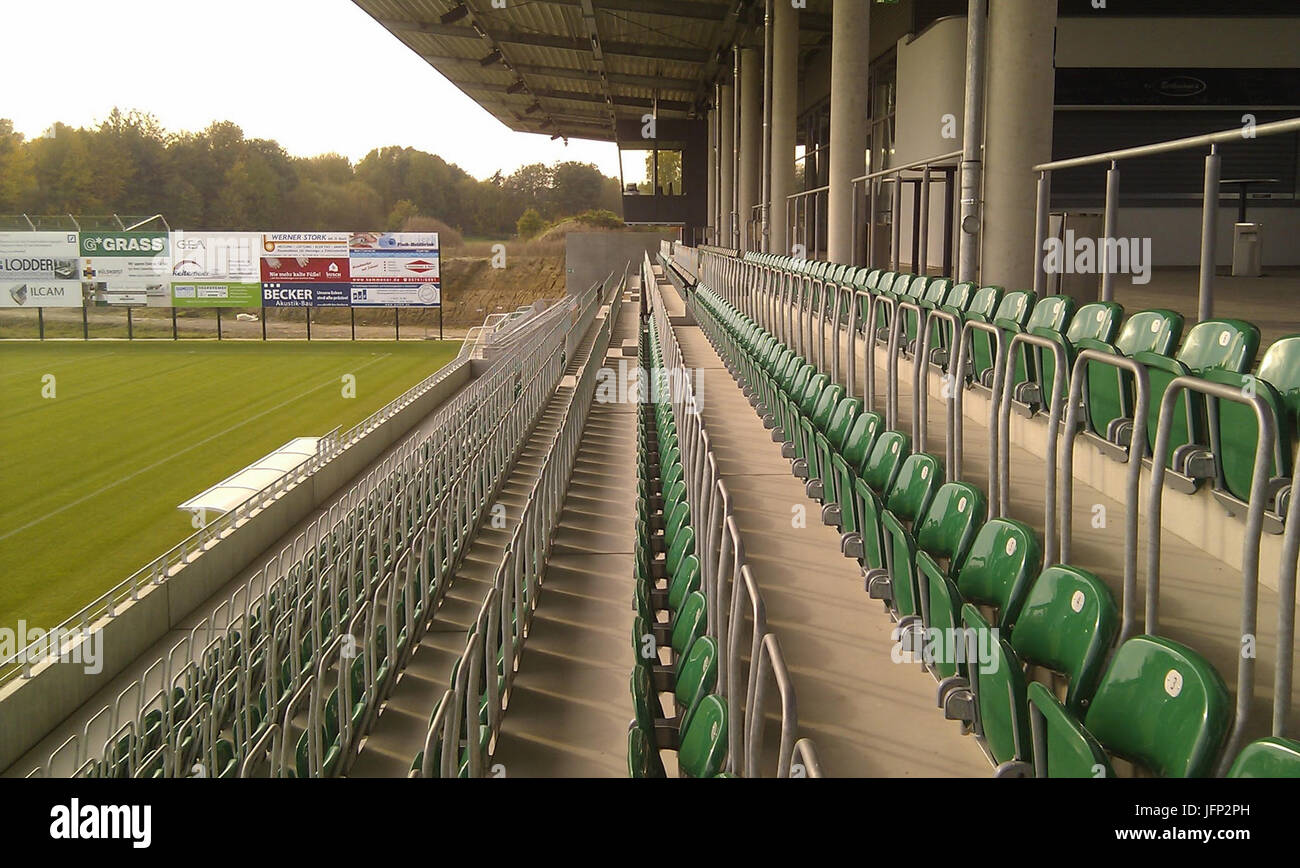 2011-10- Rödinghausen. Häcker Wiehenstadion (19) Foto Stock
