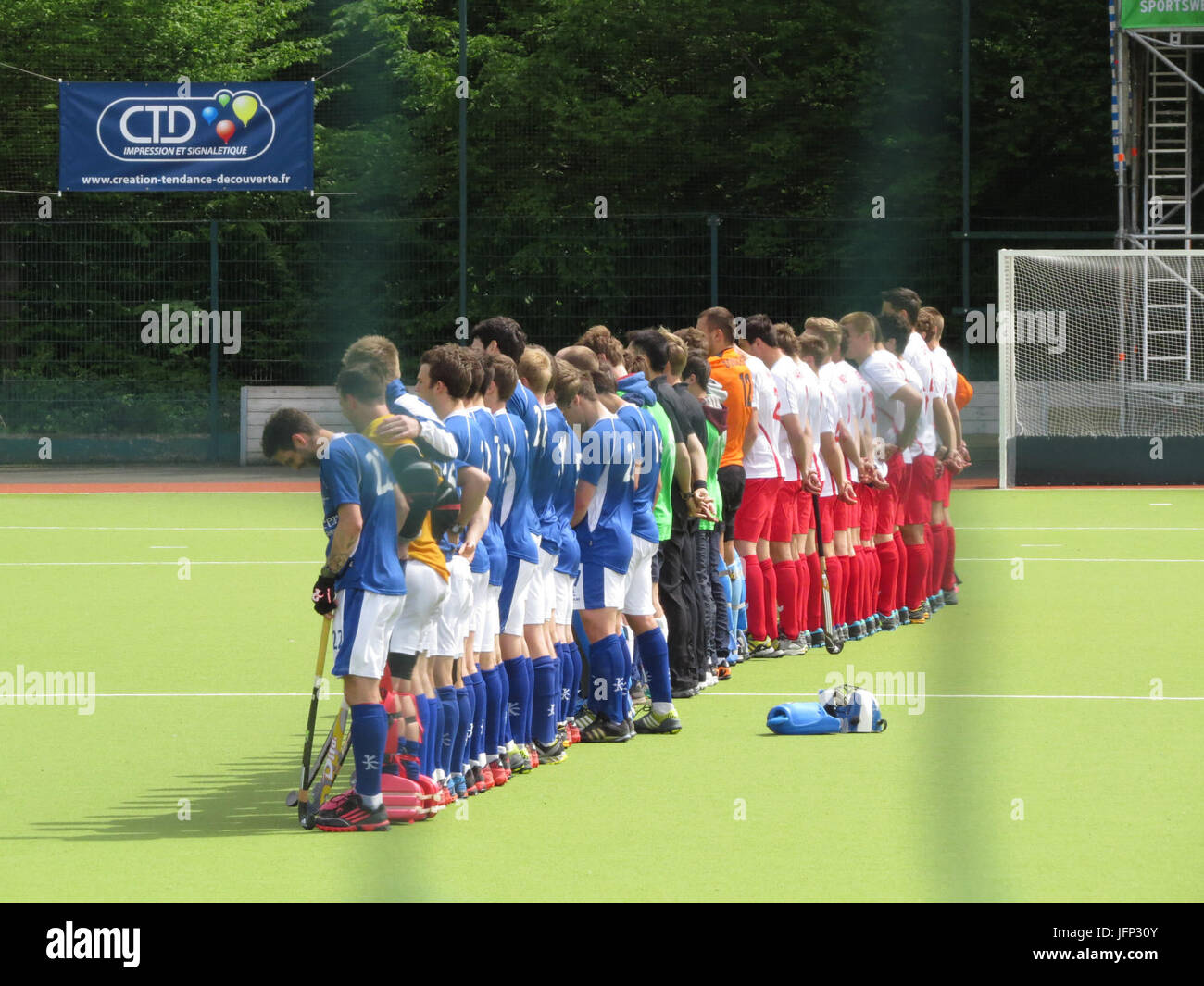2012-13 uomini FIH Hockey World League - 13 Foto Stock