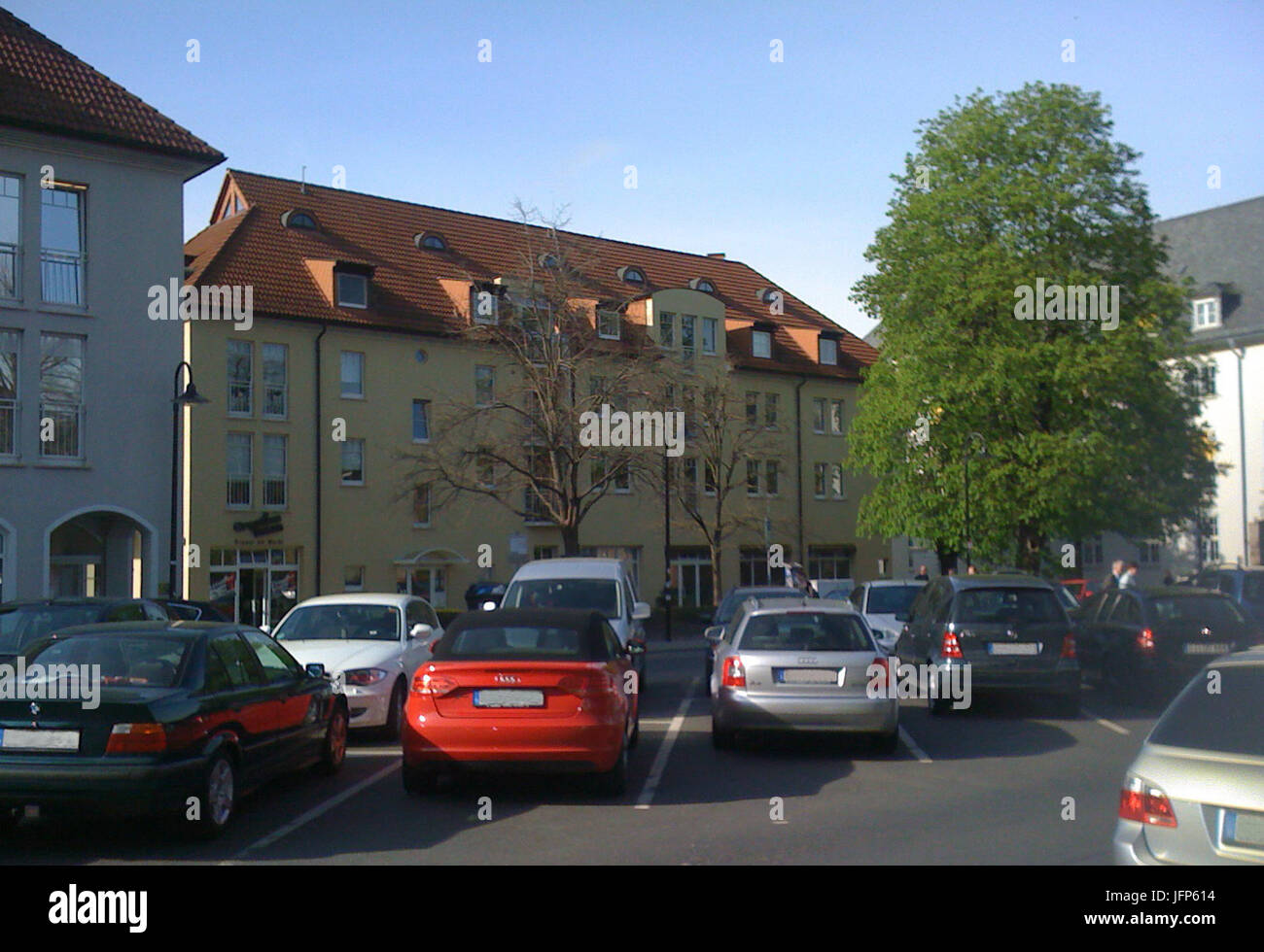 110407 Gießen Brandplatz 02 Foto Stock