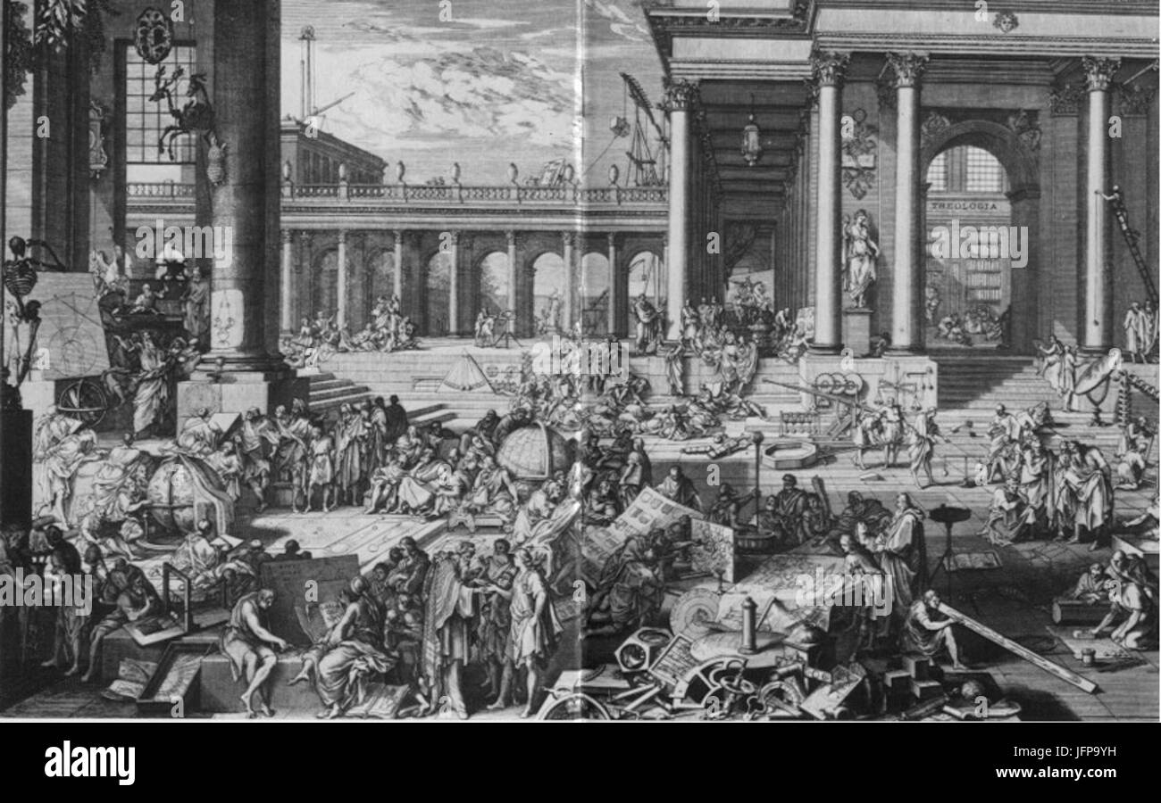 Académie des Sciences 1698 Foto Stock