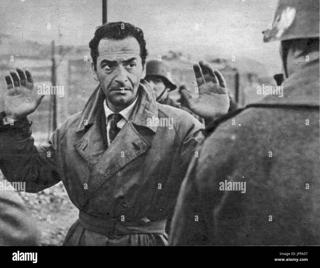 Achtung21 Banditi21 fotodiscena Foto Stock