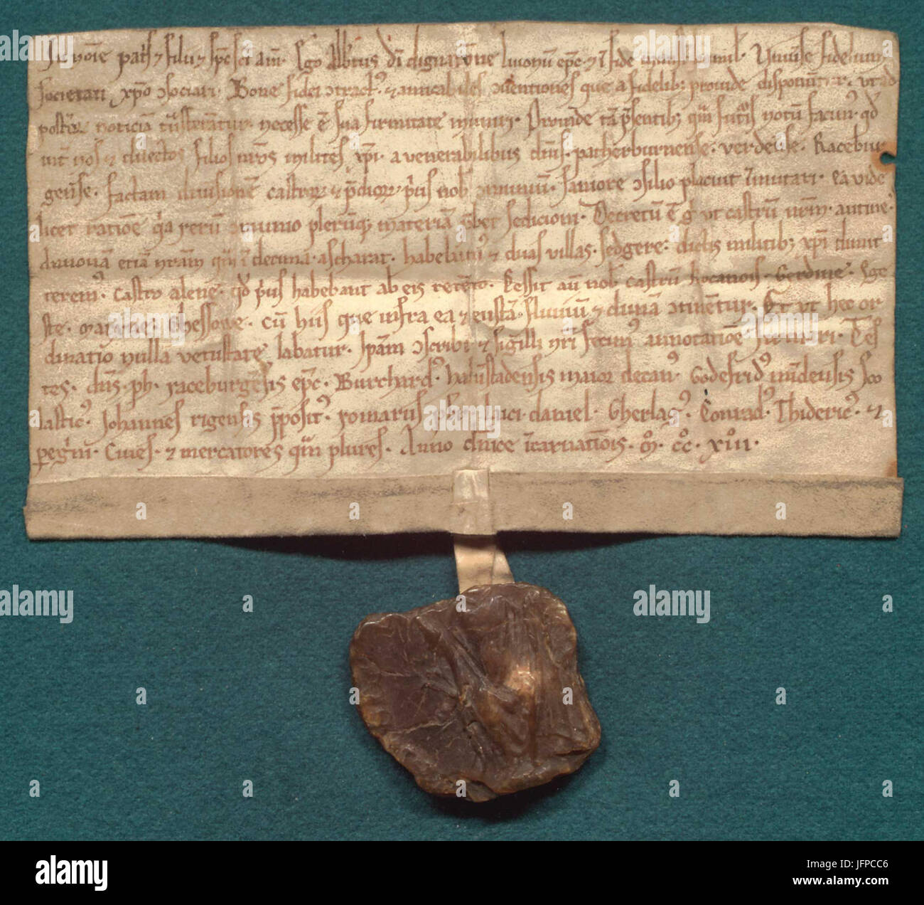 AGAD Albert zamienia posiadłości w Liwonii 1 Foto Stock