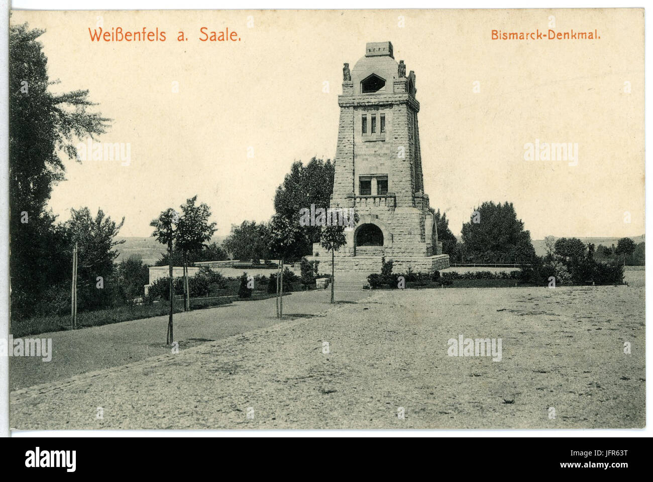 15131-Weißenfels-1912-Bismarck-Denkmal-Brück & Sohn Kunstverlag Foto Stock