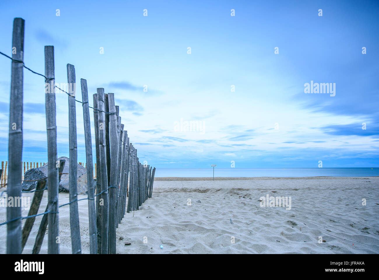 Marseillan plage in Cap dagde Beach Foto Stock