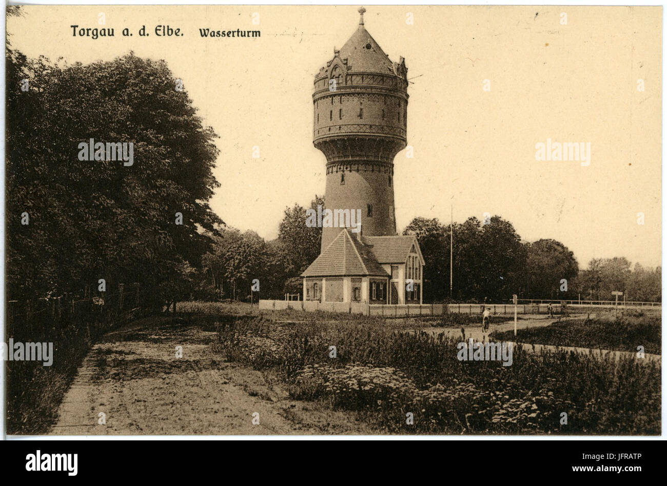 18246-Torgau-1914-Wasserturm-Brück & Sohn Kunstverlag Foto Stock