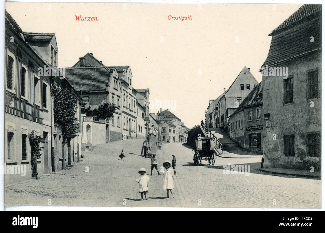 19214-Wurzen-1915-Crostigall-Brück & Sohn Kunstverlag Foto Stock