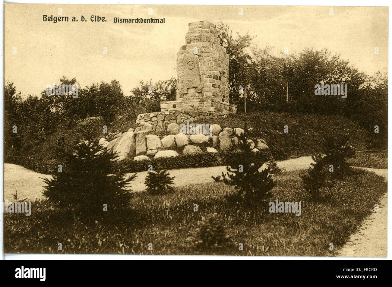 19460-Belgern-1915-Bismarckdenkmal-Brück & Sohn Kunstverlag Foto Stock