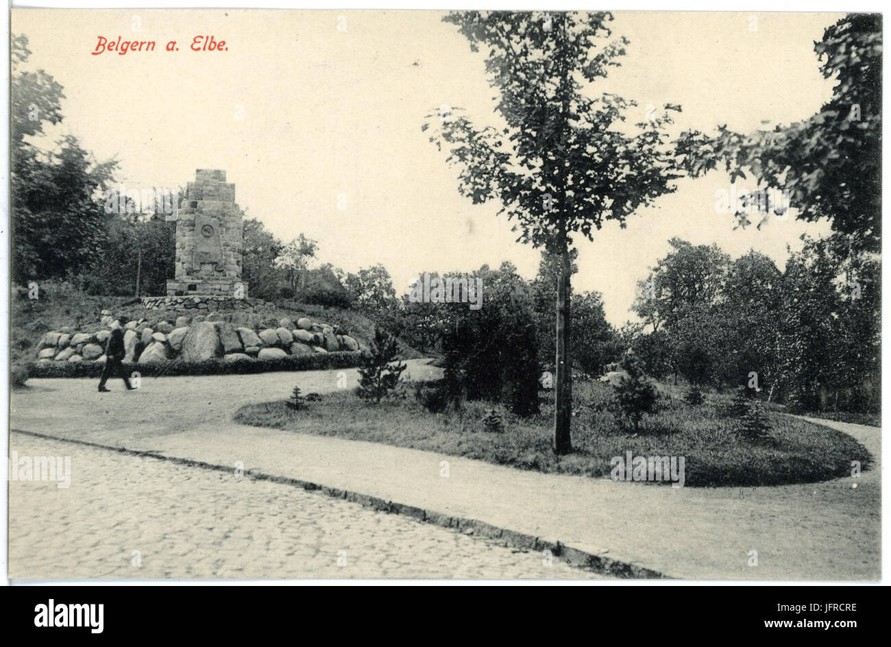 19461-Belgern-1915-Bismarckdenkmal-Brück & Sohn Kunstverlag Foto Stock