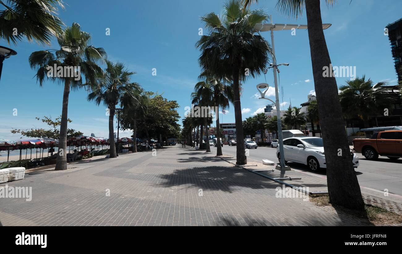 Litorale Golfo di Thailandia Pattaya Chonburi Thailandia Foto Stock