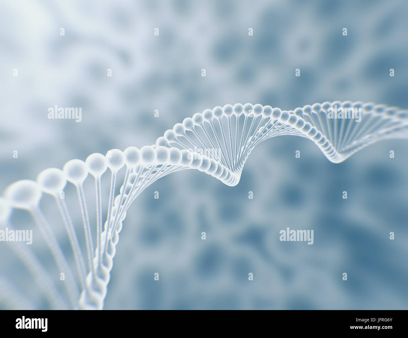Alta risoluzione 3D render del DNA umano string Foto Stock Alta risoluzione 3D render del DNA umano string Foto Stock