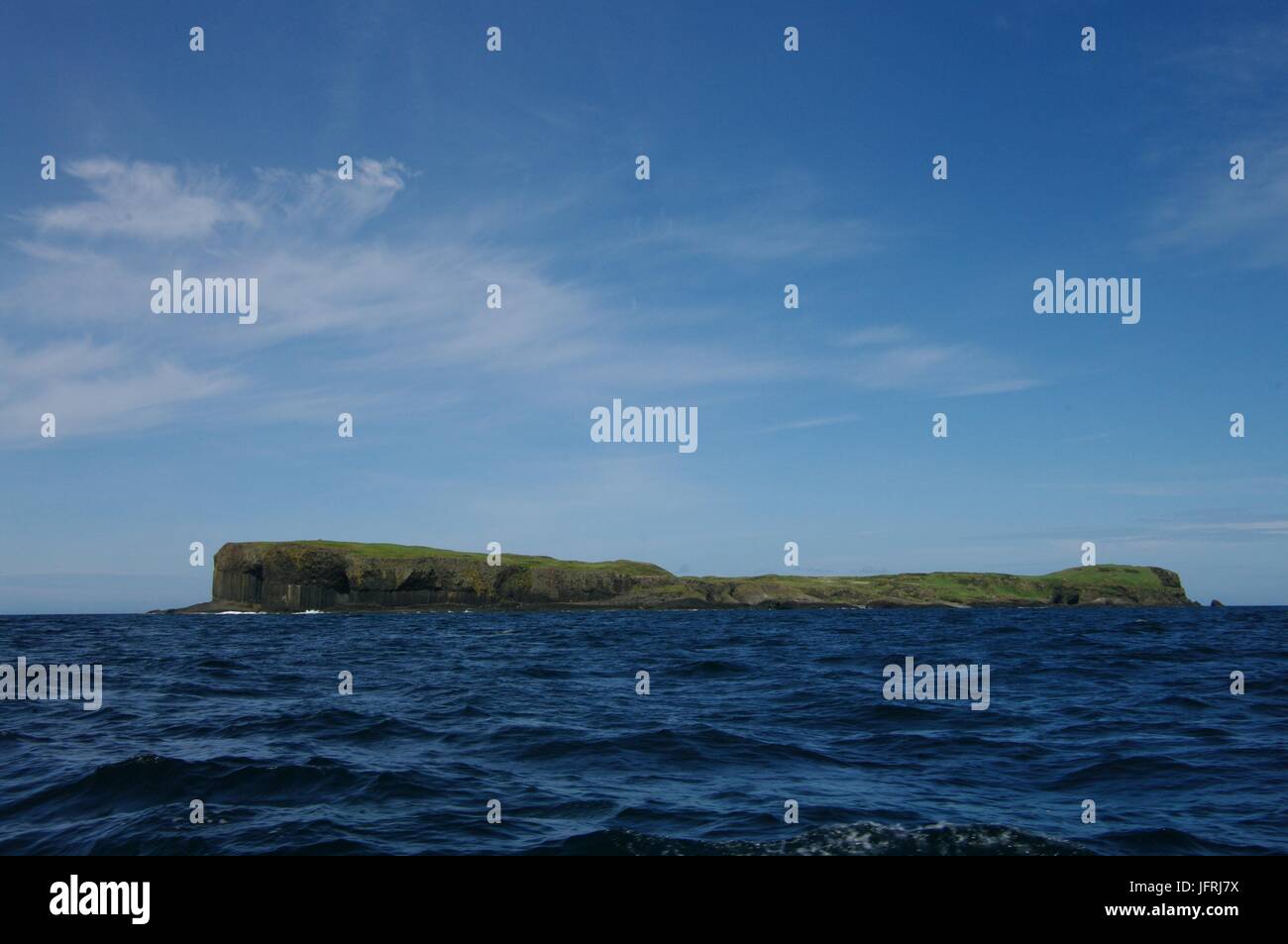 Isola di staffa, Ebridi Interne, Scozia Foto Stock