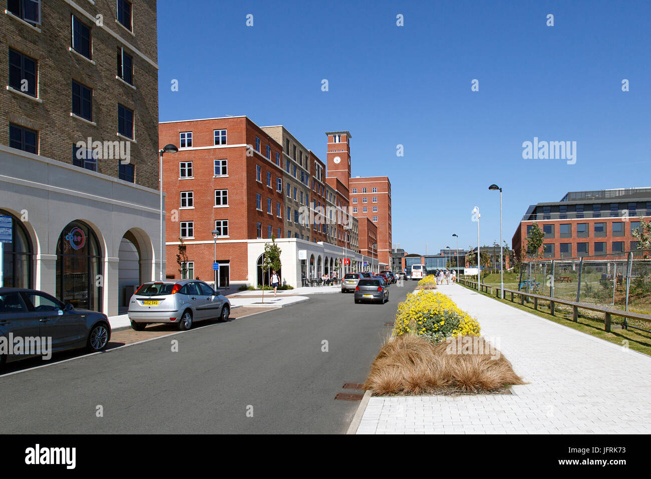 Università di Swansea Bay Campus Foto Stock