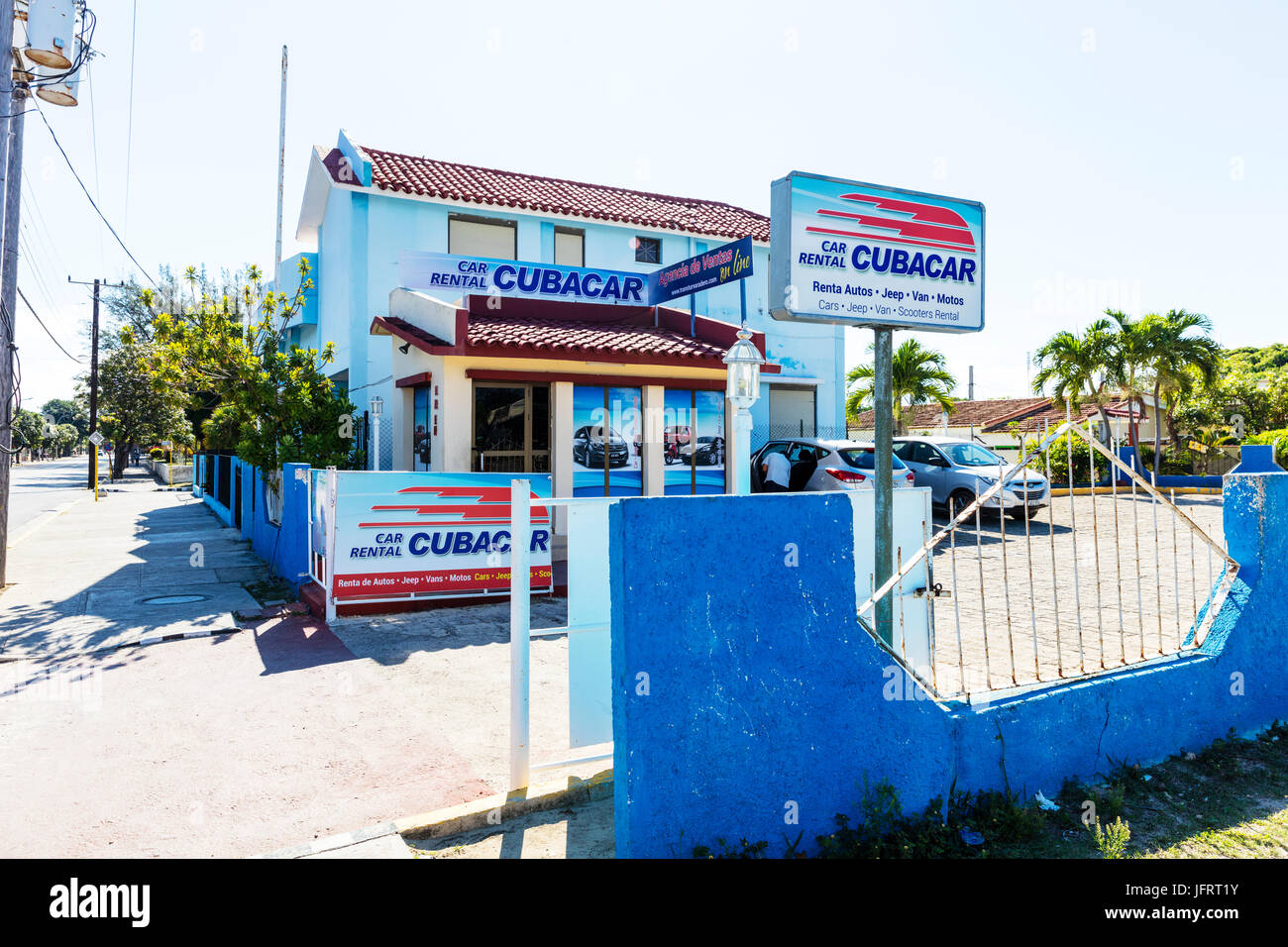 Cubacar, Cuba, auto Cubacar autonoleggio impresa in Cuba, Cuba noleggio auto impresa cubana, società di noleggio auto, Cuba autonoleggio Cuba, Cuba noleggio auto Cuba, Cuba auto Foto Stock