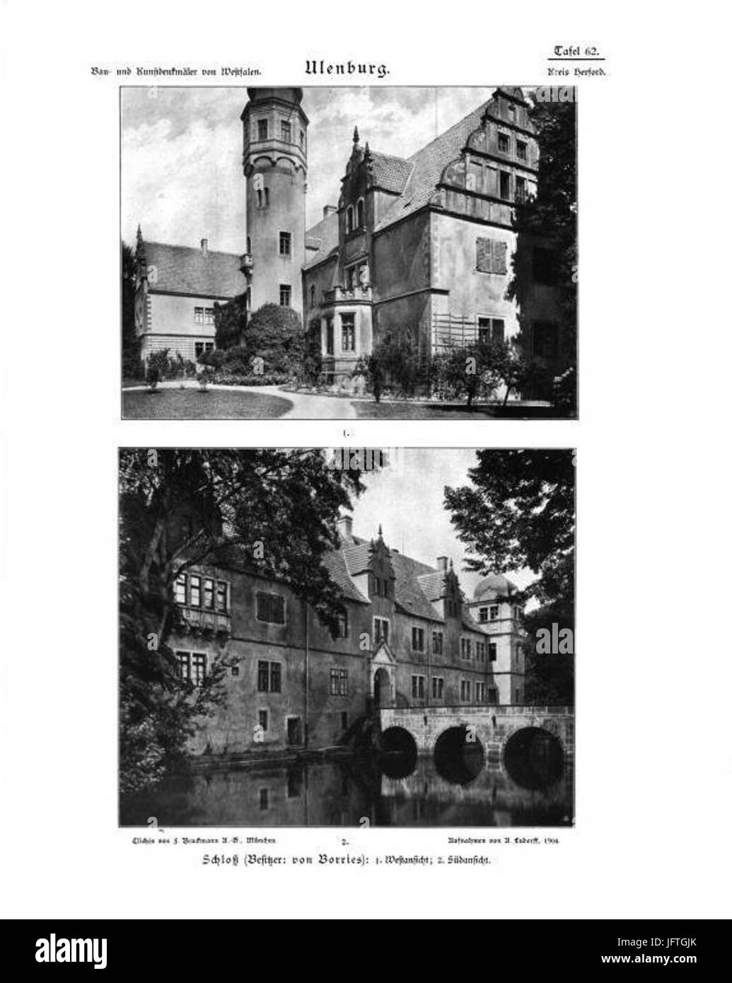 136 Löhne Tafel 62 Foto Stock