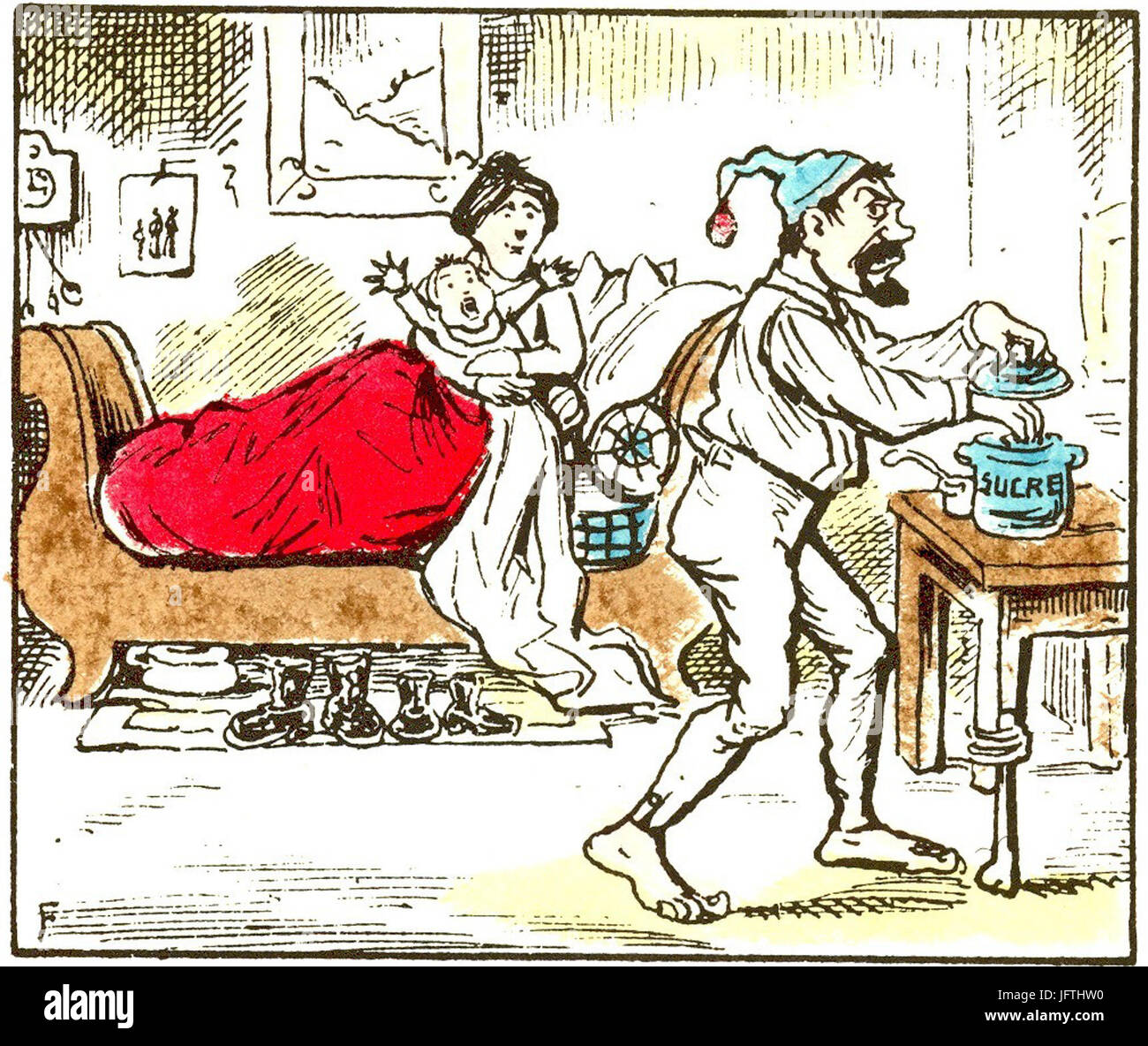 Épinal - La Journée du prolétaire - 10 Foto Stock