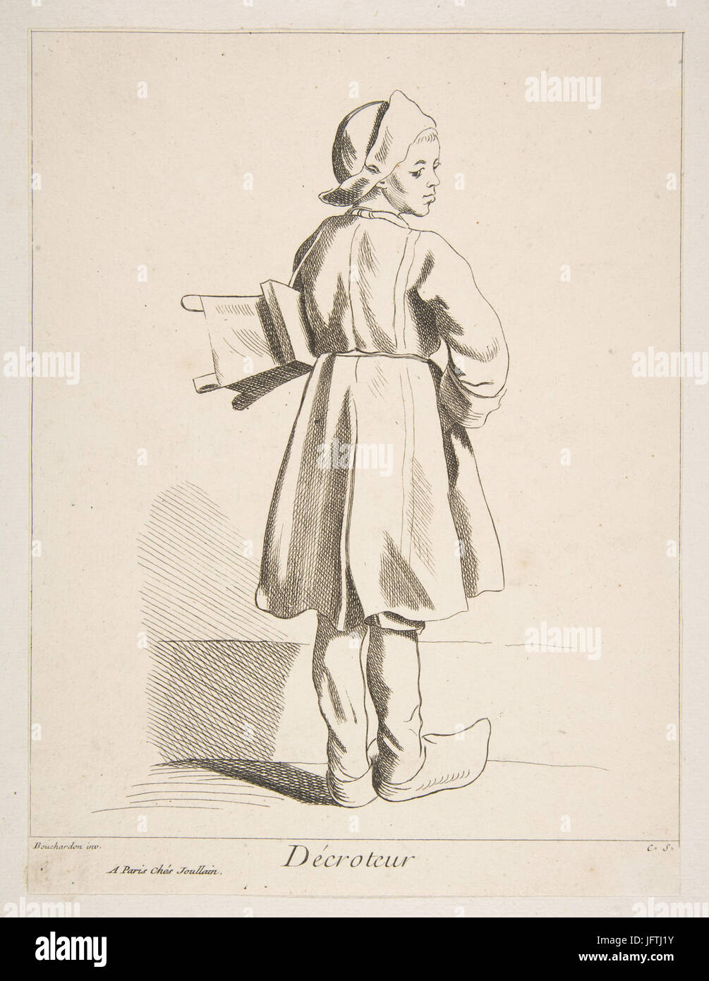 Prezzi si intendono Études dans le bas peuple ou les Cris de Paris - Décroteur Foto Stock