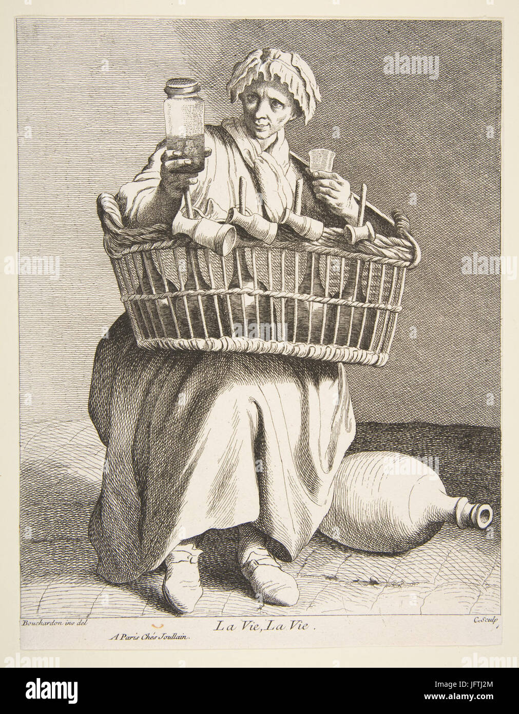 Prezzi si intendono Études dans le bas peuple ou les Cris de Paris - La Vie, La Vie Foto Stock