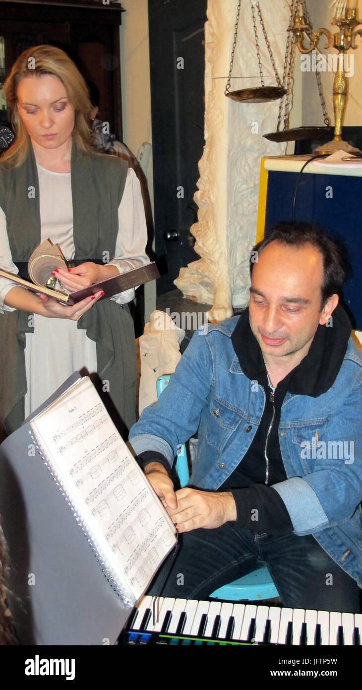 Il XII Sacro Salmi da Bosaya a Sergey Malyutin mostra (2016-10-29) 07 Foto Stock