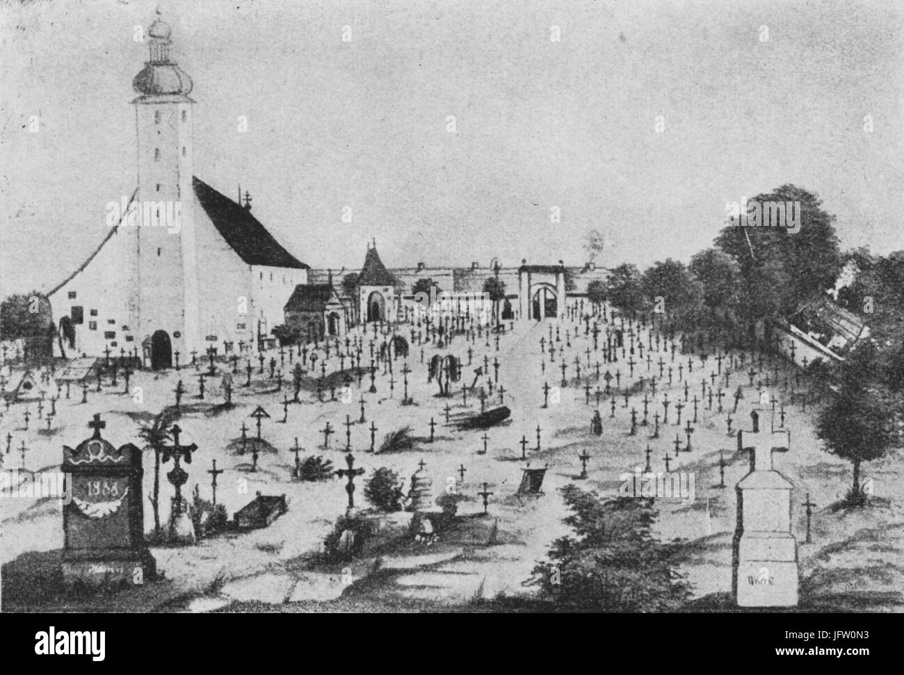 Album Budějovic starých 10 Foto Stock