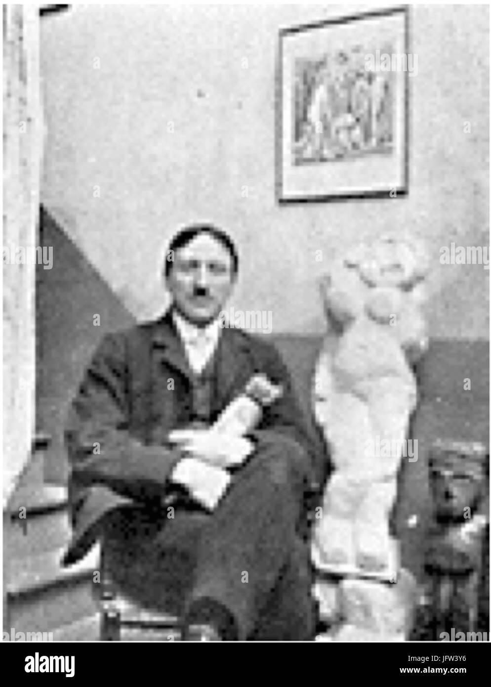 André Derain fotografia pubblicata in Gelett Burgess i selvaggi di Parigi Architectural Record Maggio 1910 scultura-Nu debout 28Donna permanente29 1907 Foto Stock