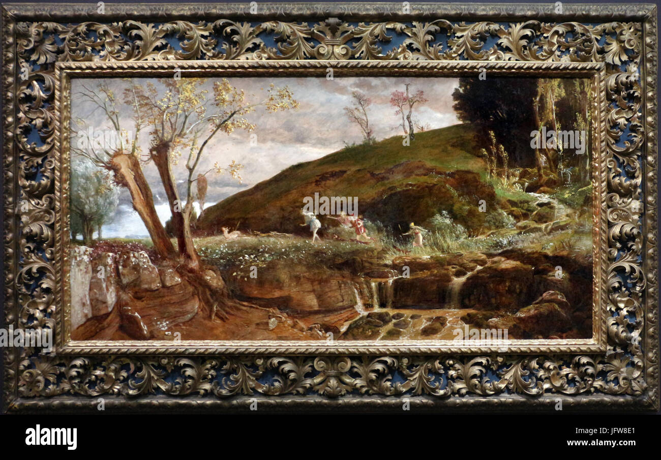 Arnold Böcklin, la caccia di Diana, 1896, 01 Foto Stock