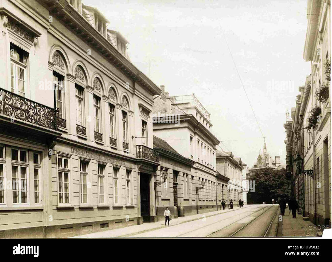 Bonn Wilhelmstraße Augenklinik Foto Stock