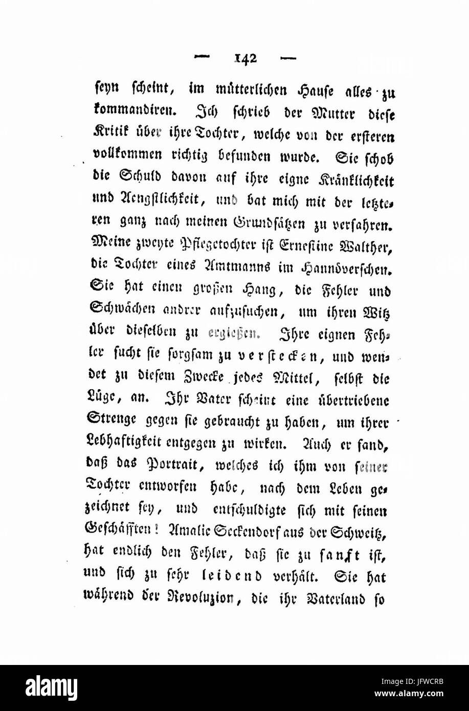 Questo titolo si riferisce a "Briefe über die bürgerliche Selbstständigkeit der Weiber", un'opera che discute l'indipendenza civile delle donne. Il libro include lettere che discutono dei diritti delle donne e dell'indipendenza in un contesto storico. Foto Stock