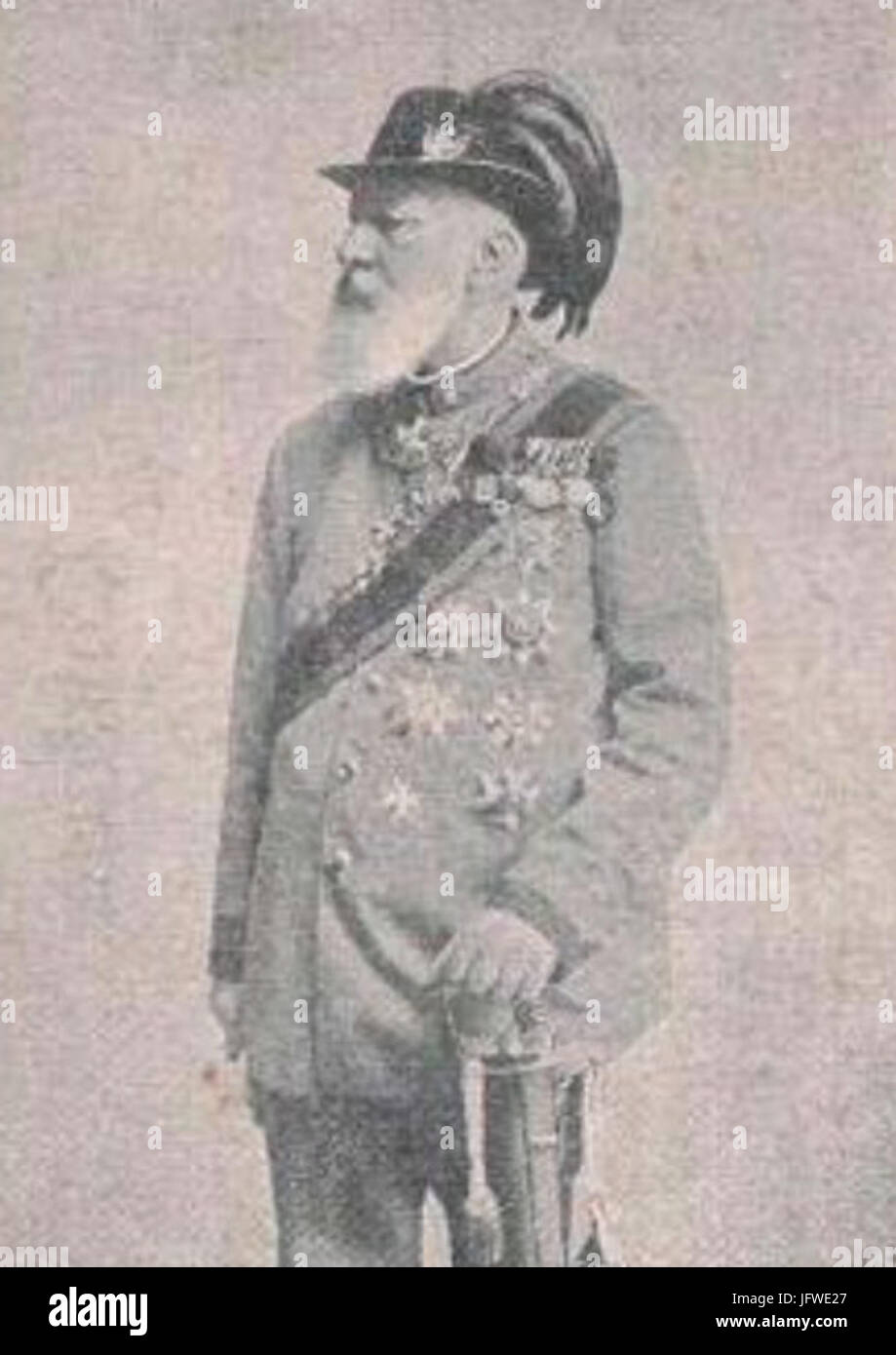 Bruno-Fürst-Ysenburg-Büdingen Foto Stock