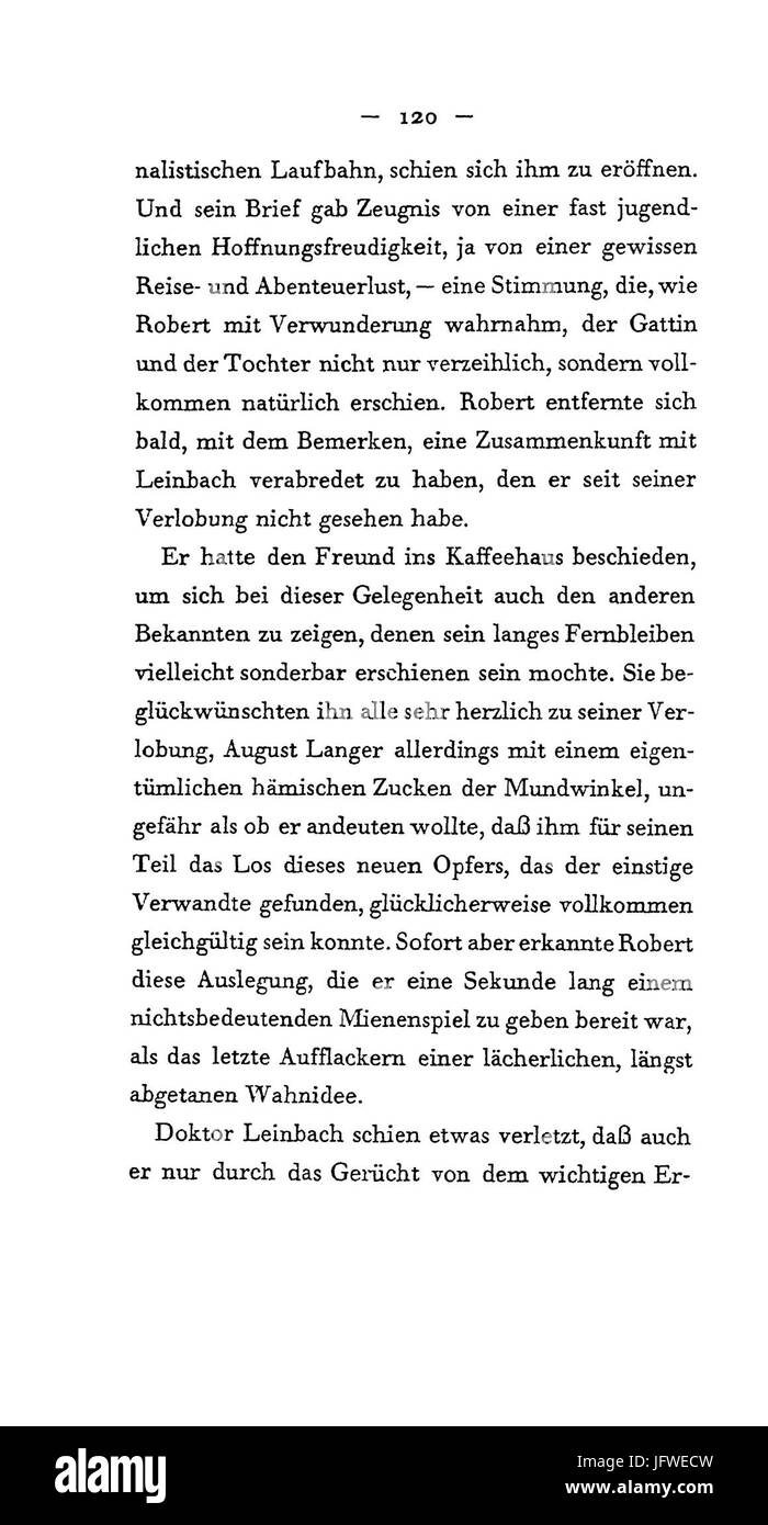 Arthur Schnitzler - Flucht in die Finsternis - 120 Foto Stock