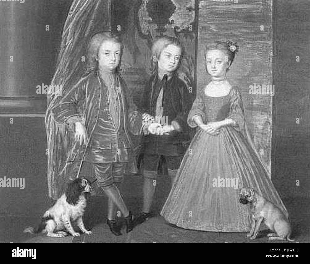 Charles John e Diana Spencer Foto Stock