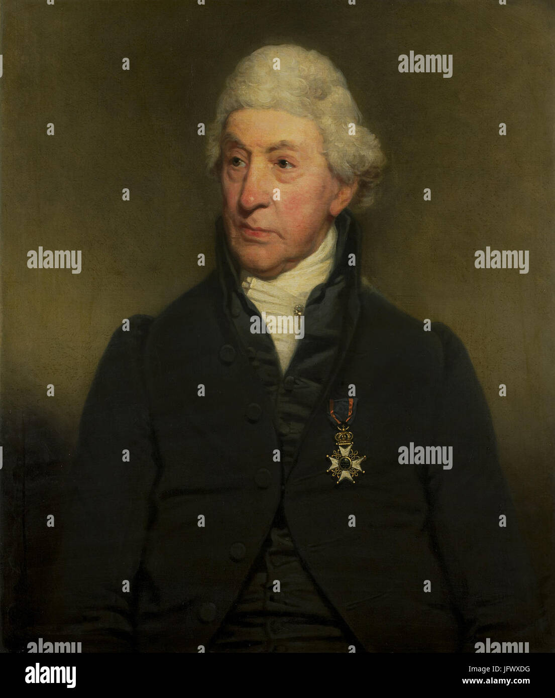 Christiaan Everhard Vaillant (1746-1829). "Raffinadeur van 't Salpeter" (1770), hoogheemraad van de Beemster (1775) en directeur der in- en Uitgaande rechten en coperchio van het Comité van Marine Rijksmuseum SK-A-4161 Foto Stock