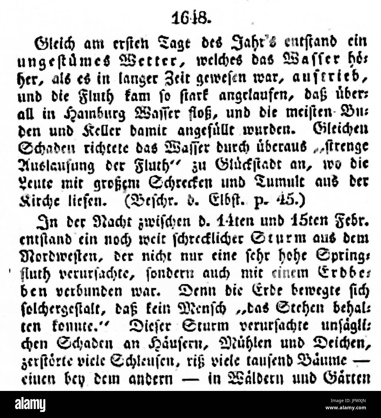 Christian Kuß - Naturkatastrophe 1648 001 Foto Stock