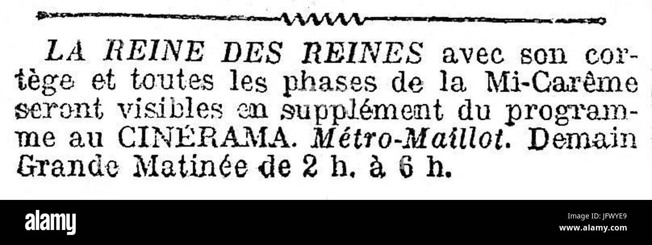 Cinérama Foto Stock