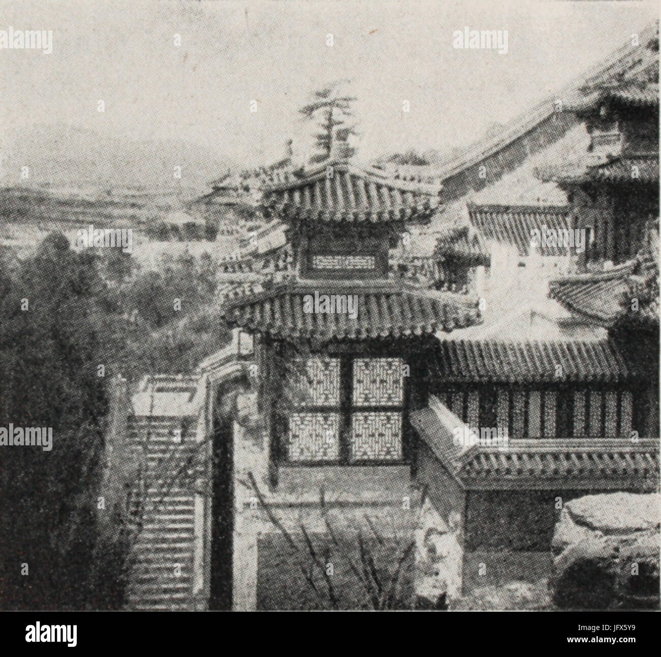 Bílý C48Fábel v Pekingu 26 Foto Stock