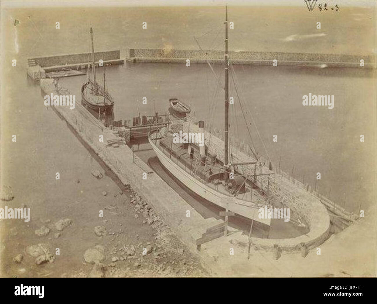 Il banyuls-sur-Mer - Roland dans son bassin 28189529 Foto Stock