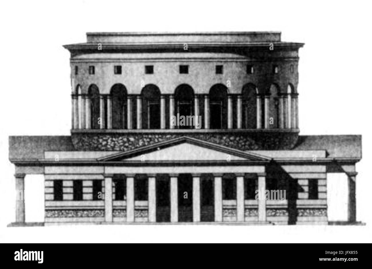 Barrière Saint-Martin Foto Stock