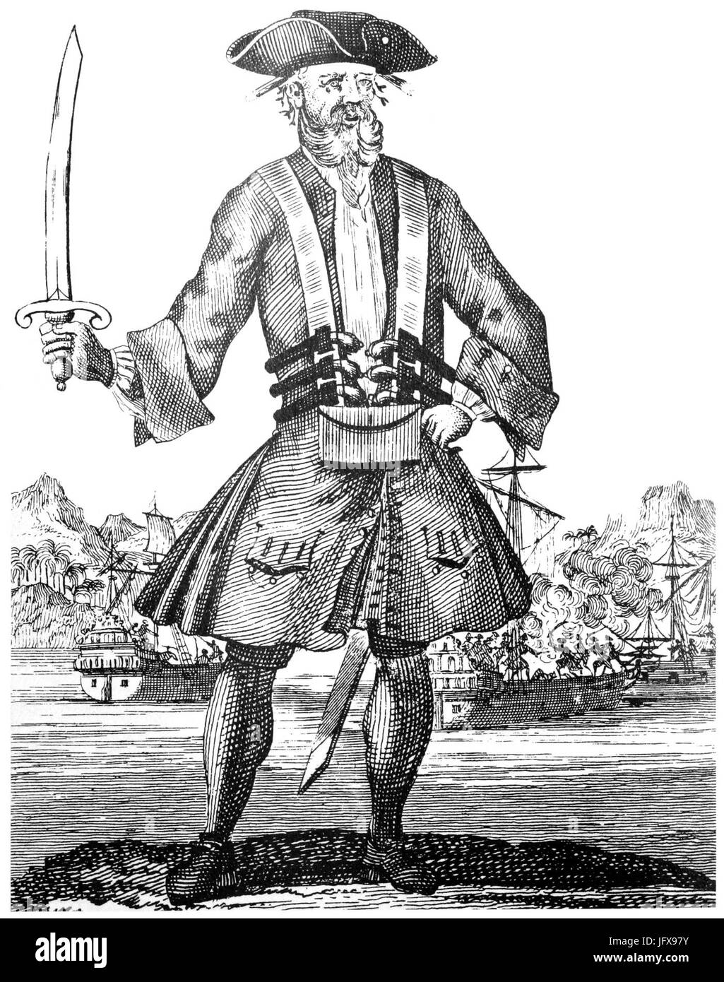 Bbeard spada Foto Stock