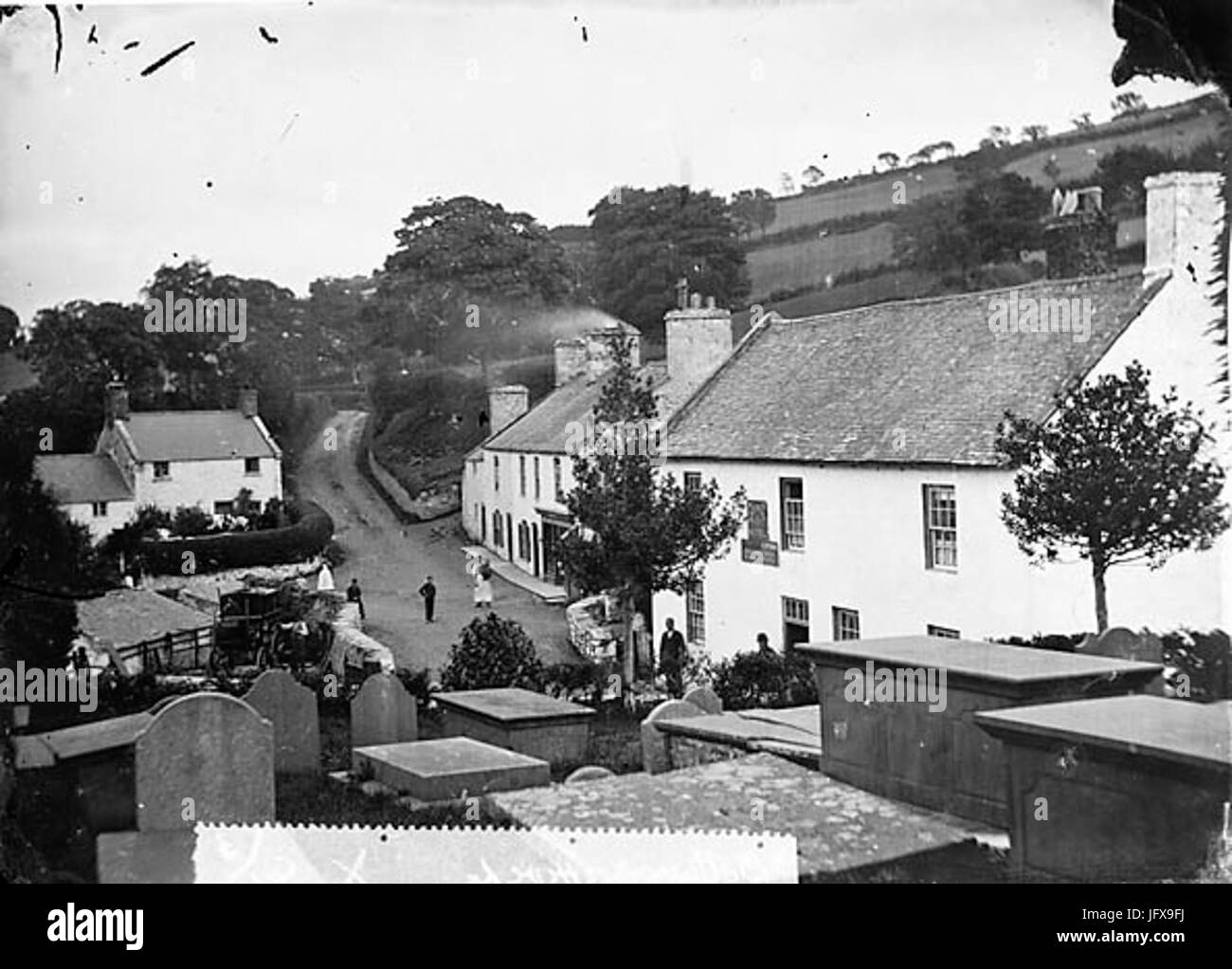 Beehive Hotel a Betws yn Rhos-NLW3362966 Foto Stock