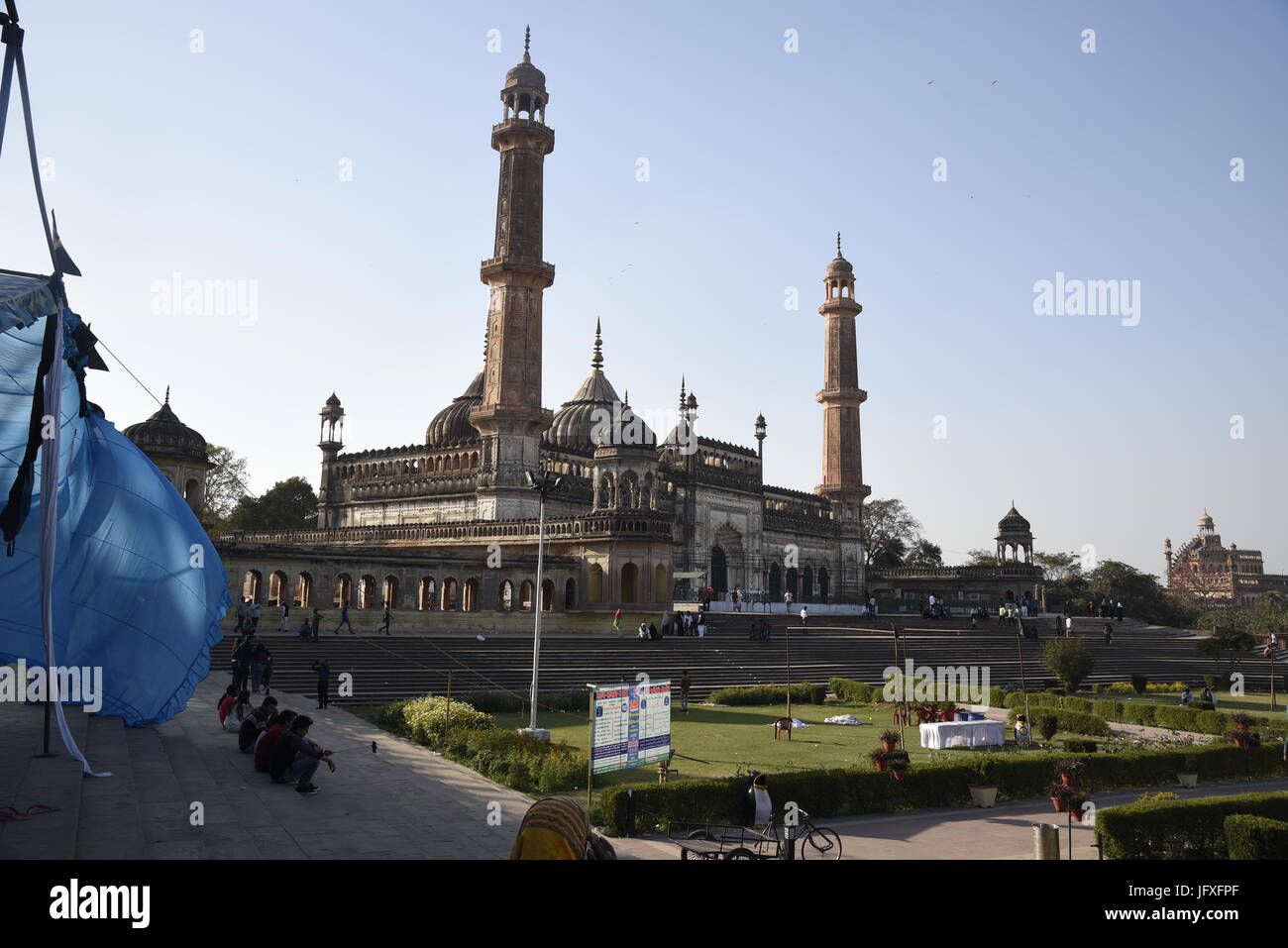 Bara Imambara monumento grand architettura di Mughal di Lucknow , Uttar Pradesh, India , Asia nel mese di febbraio 2017 Foto Stock