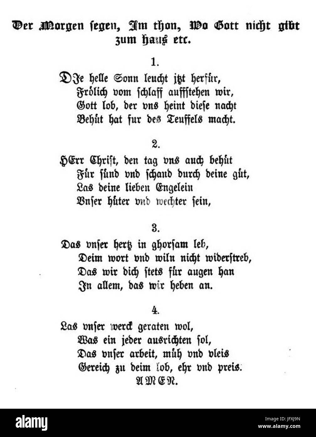 Die helle Sonn leucht jetzt herfür Foto Stock