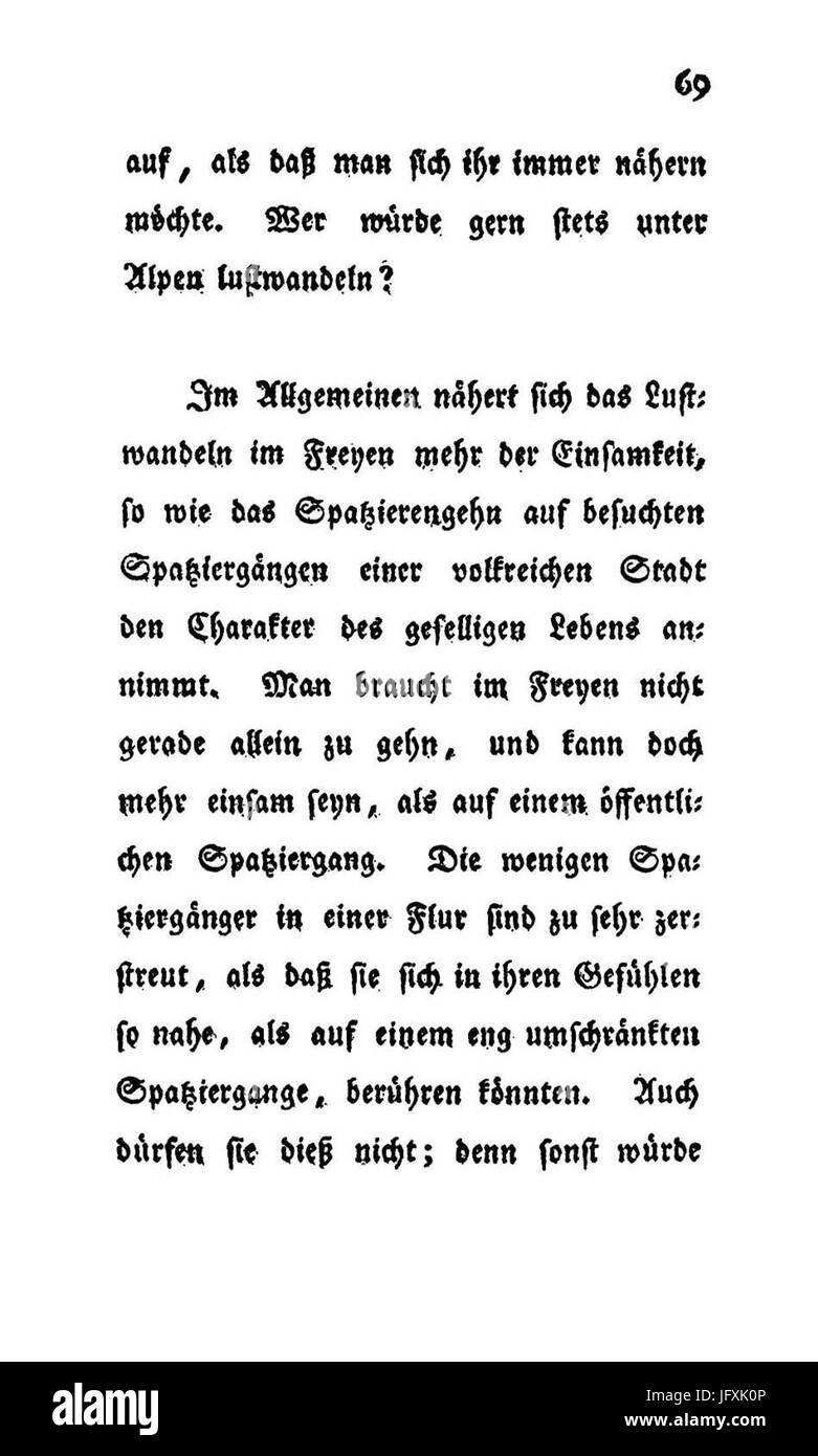 Die Spaziergänge (Schelle) 069 Foto Stock