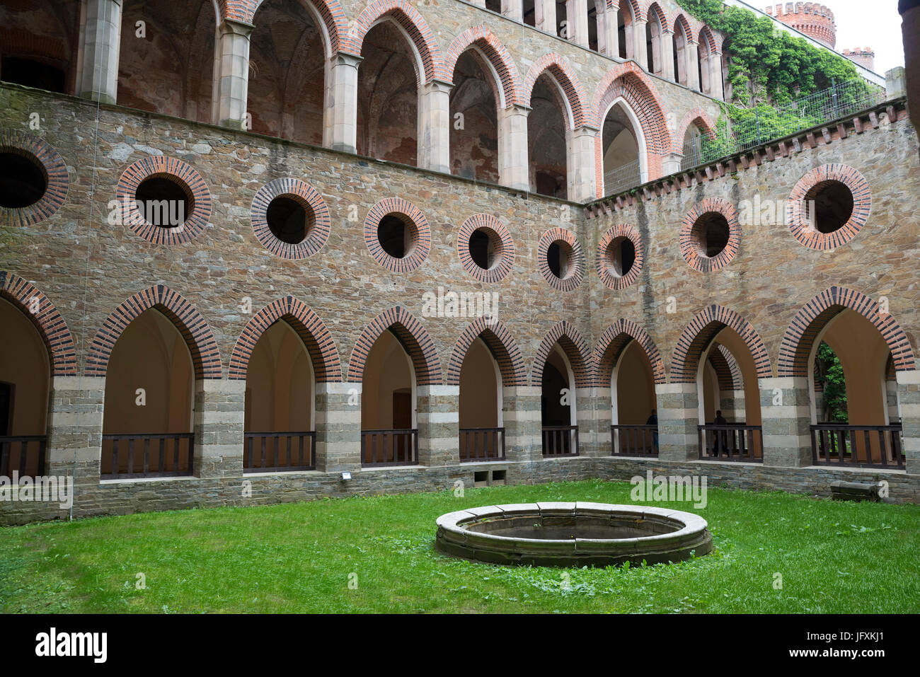 Sontuoso castello in Kamieniec Ząbkowicki, Ząbkowice Śląskie County, Bassa Slesia voivodato, Polonia Foto Stock